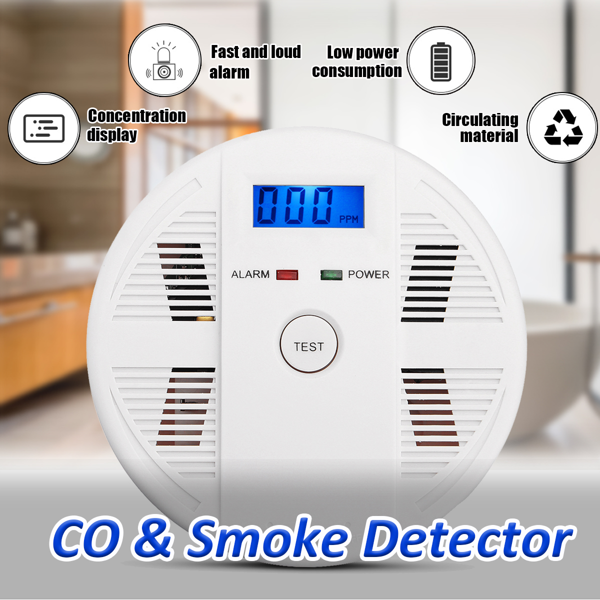 senco carbon monoxide detector manual