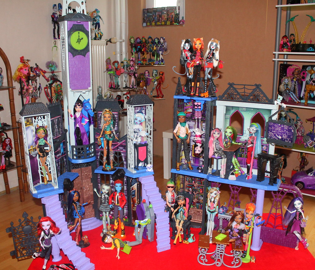 monster high school playset instructions