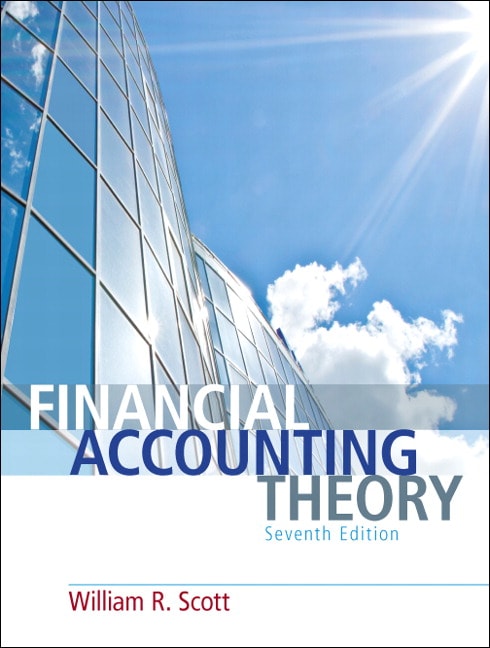 Financial accounting theory william r scott pdf