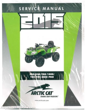 2015 arctic cat m8000 service manual