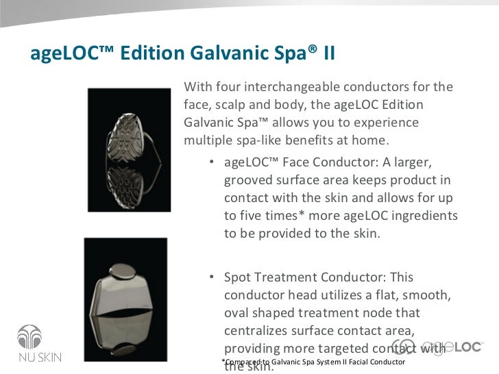 Nu skin galvanic spa system ii owners manual