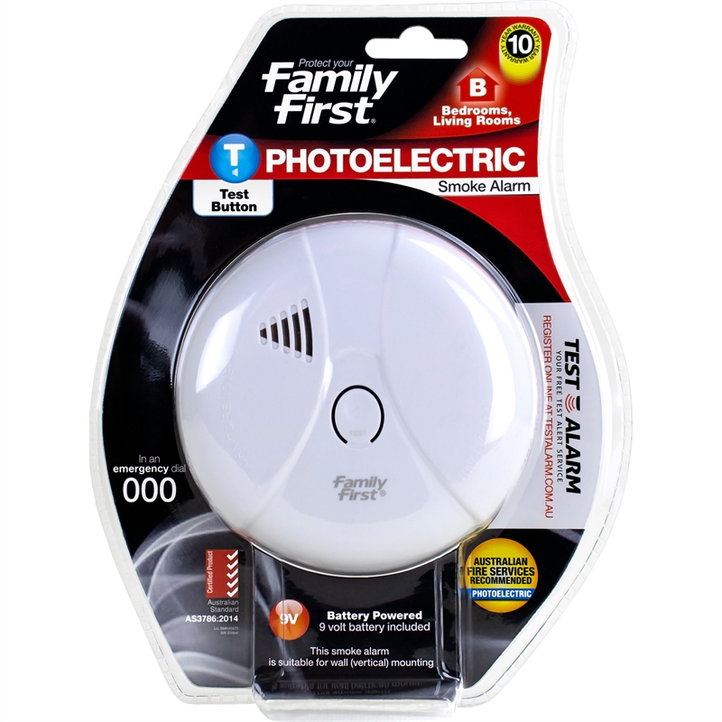 family first photoelectric smoke alarm manual