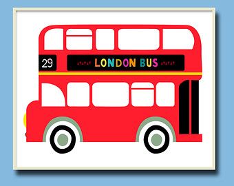 Double decker bus how to draw