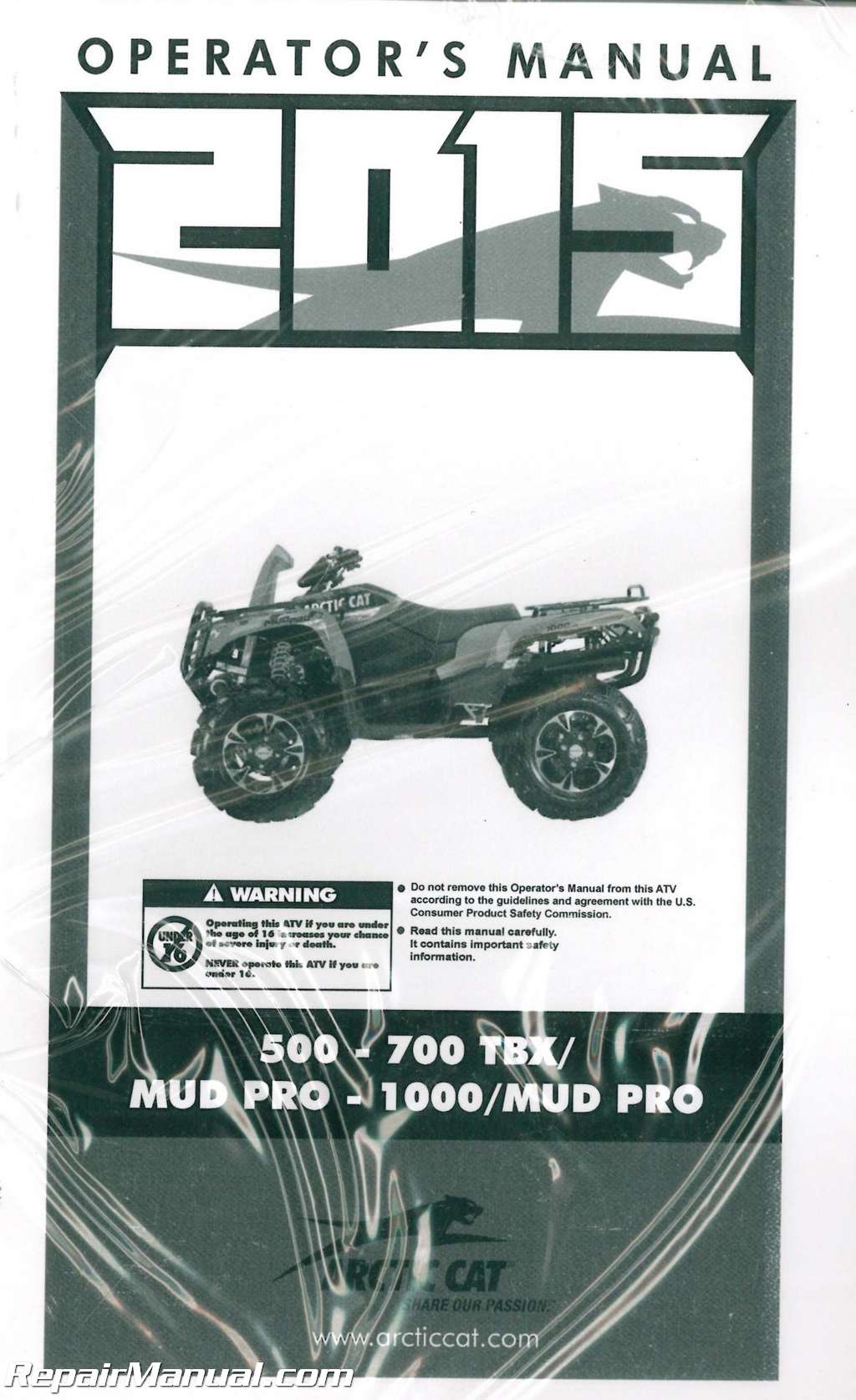 2015 arctic cat m8000 service manual