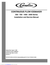 Cornelius ice machine service manual