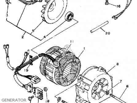 Yamaha ef600 generator service manual