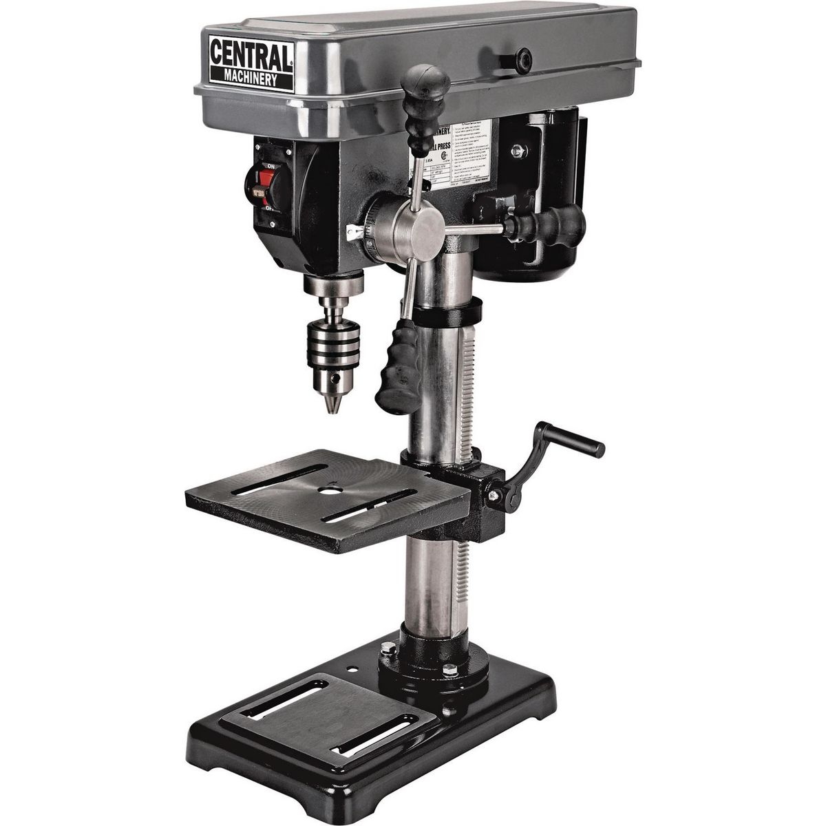 central machinery 12 speed drill press manual