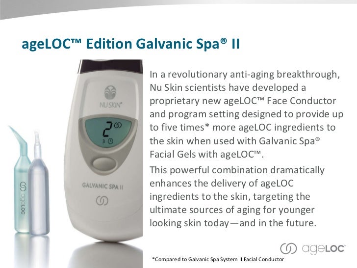 Nu skin galvanic spa system ii owners manual