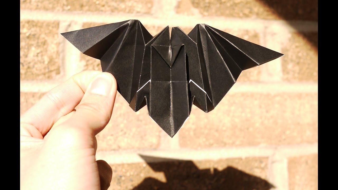 easy bat origami instructions