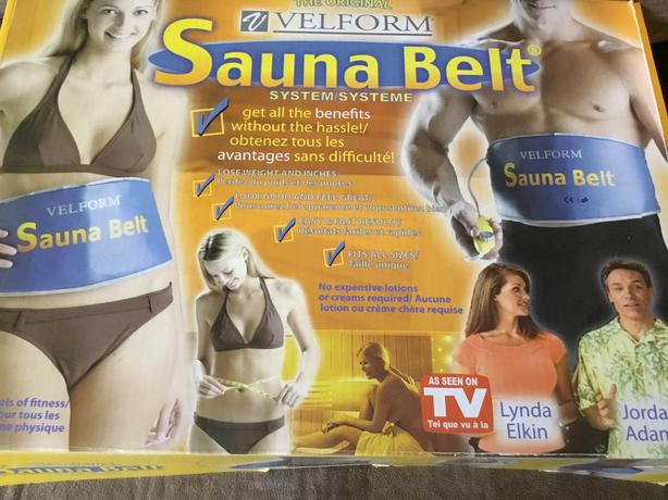 velform sauna belt instructions