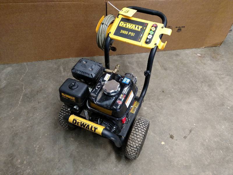 dewalt 3400 pressure washer manual