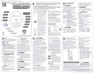 tamagotchi connection 168 in 1 instructions