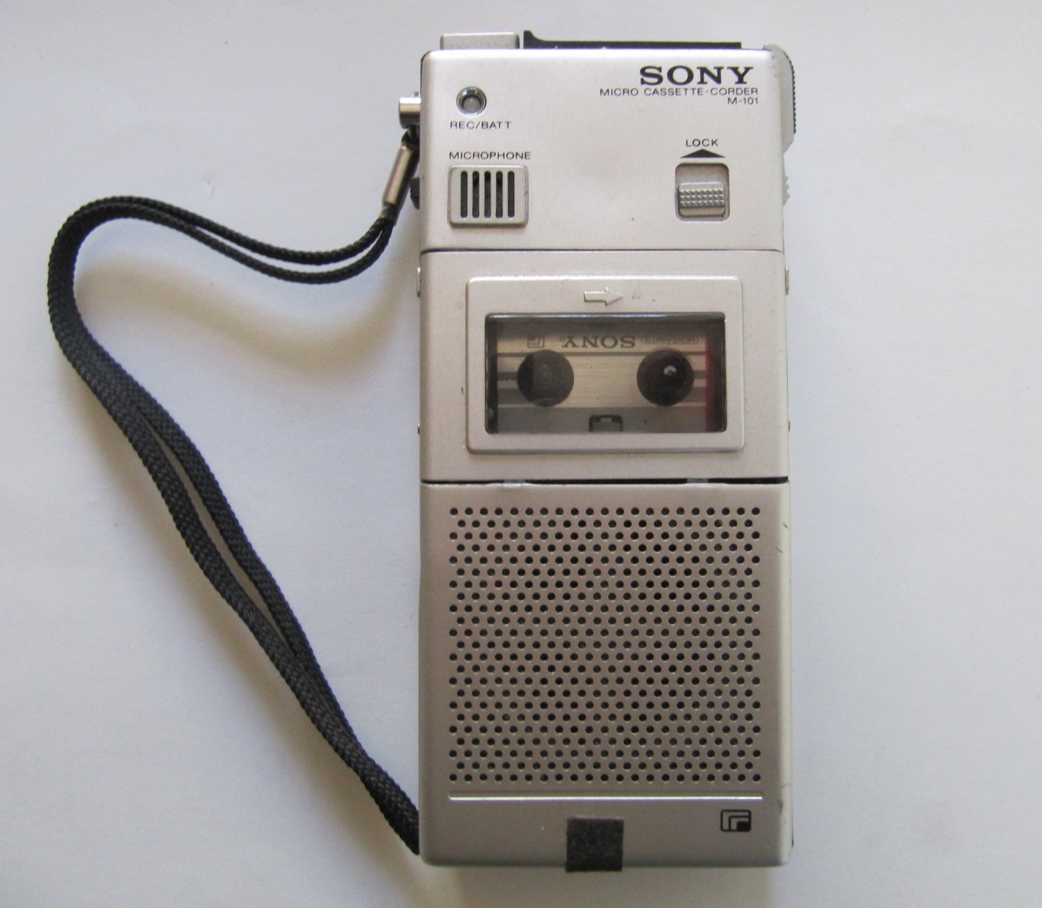 Sony vor microcassette recorder manual