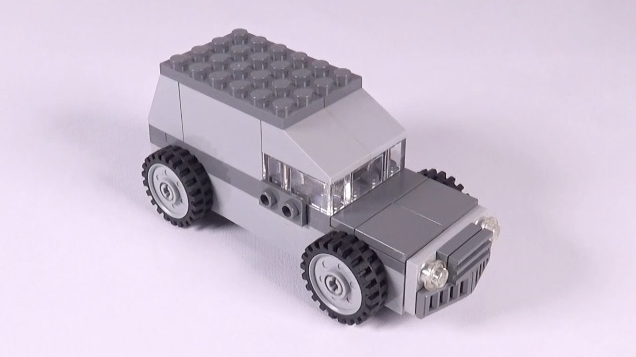 instructions to build cool lego car