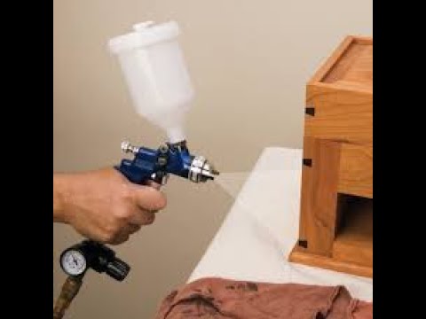 Air paint gun how to clean