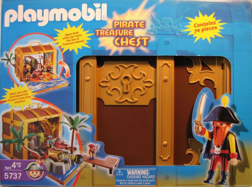 playmobil treasure chest instructions