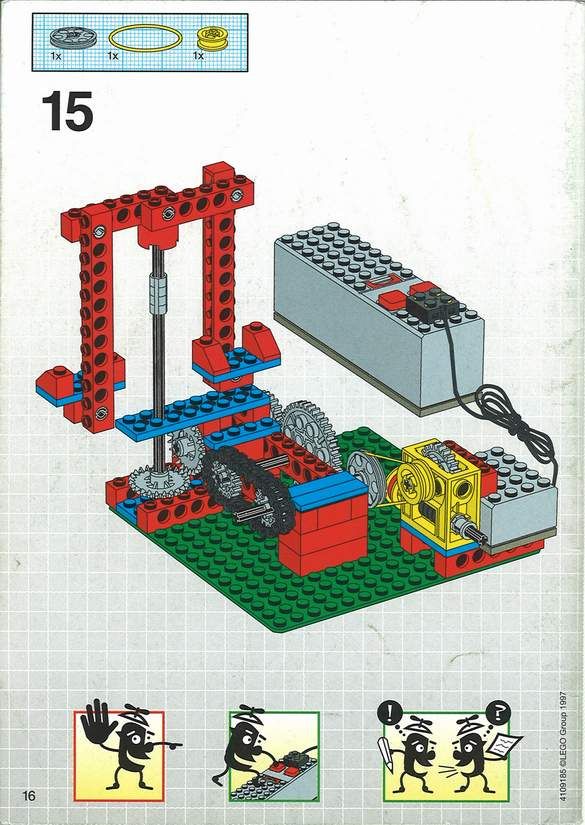 simple lego robot instructions