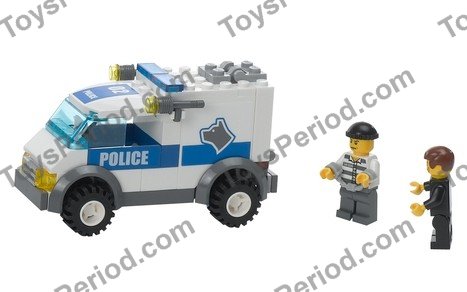 lego police car instructions 7744