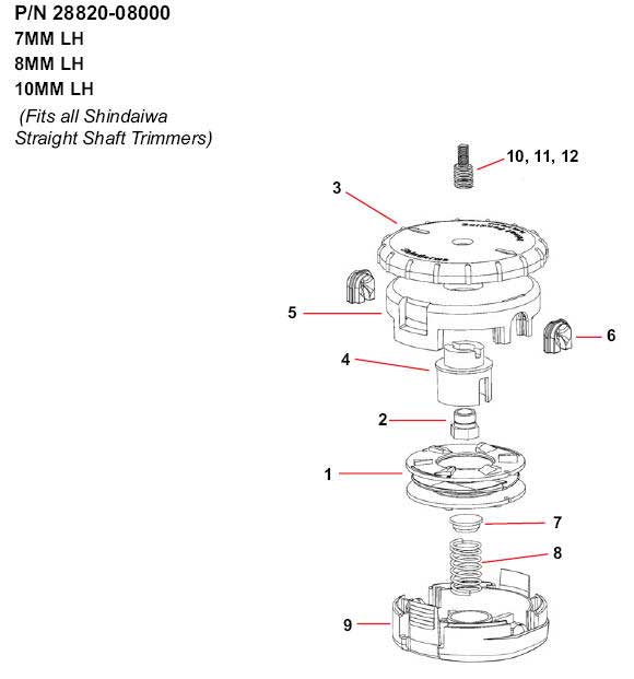 Shindaiwa speed feed head instructions