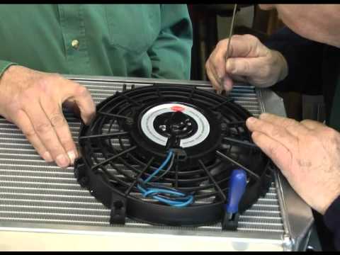 Electric fan mounting kit instructions