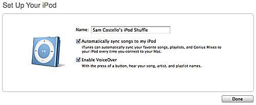 ipod shuffle instruction manual