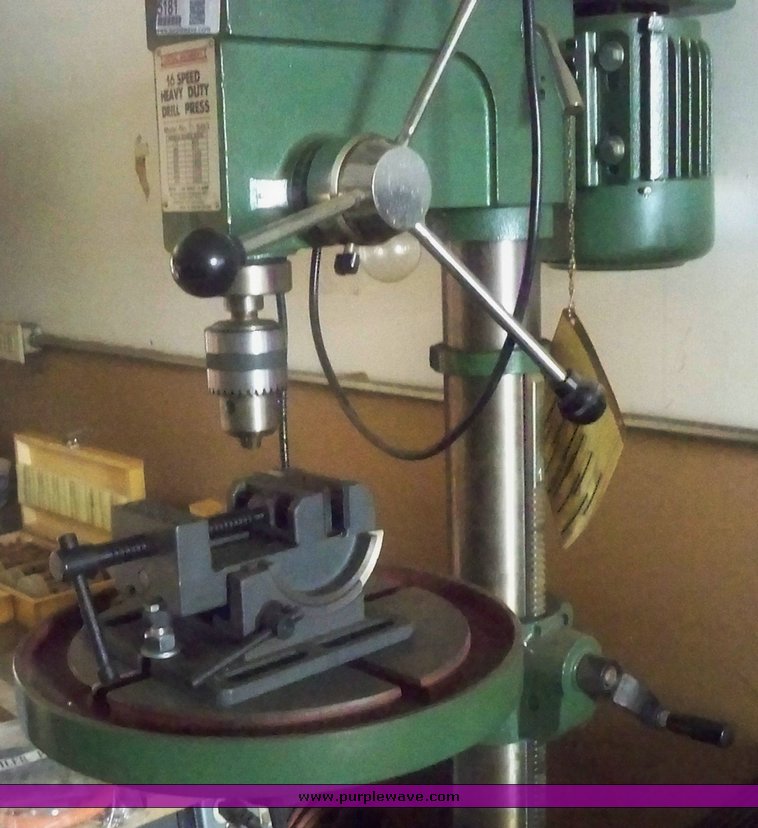 central machinery 12 speed drill press manual