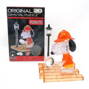 original 3d crystal puzzle snoopy instructions