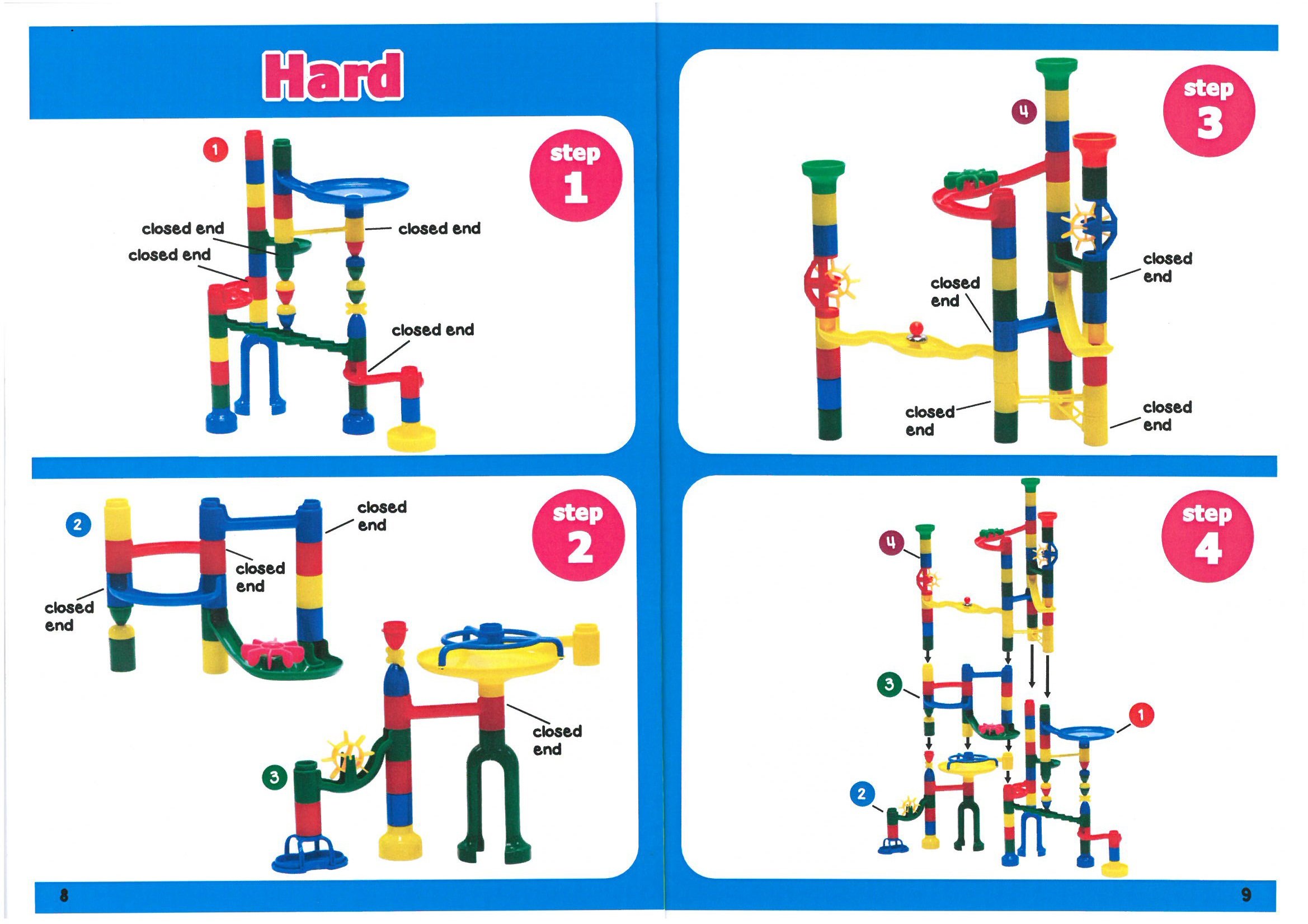 edushape marbulous marble run instructions