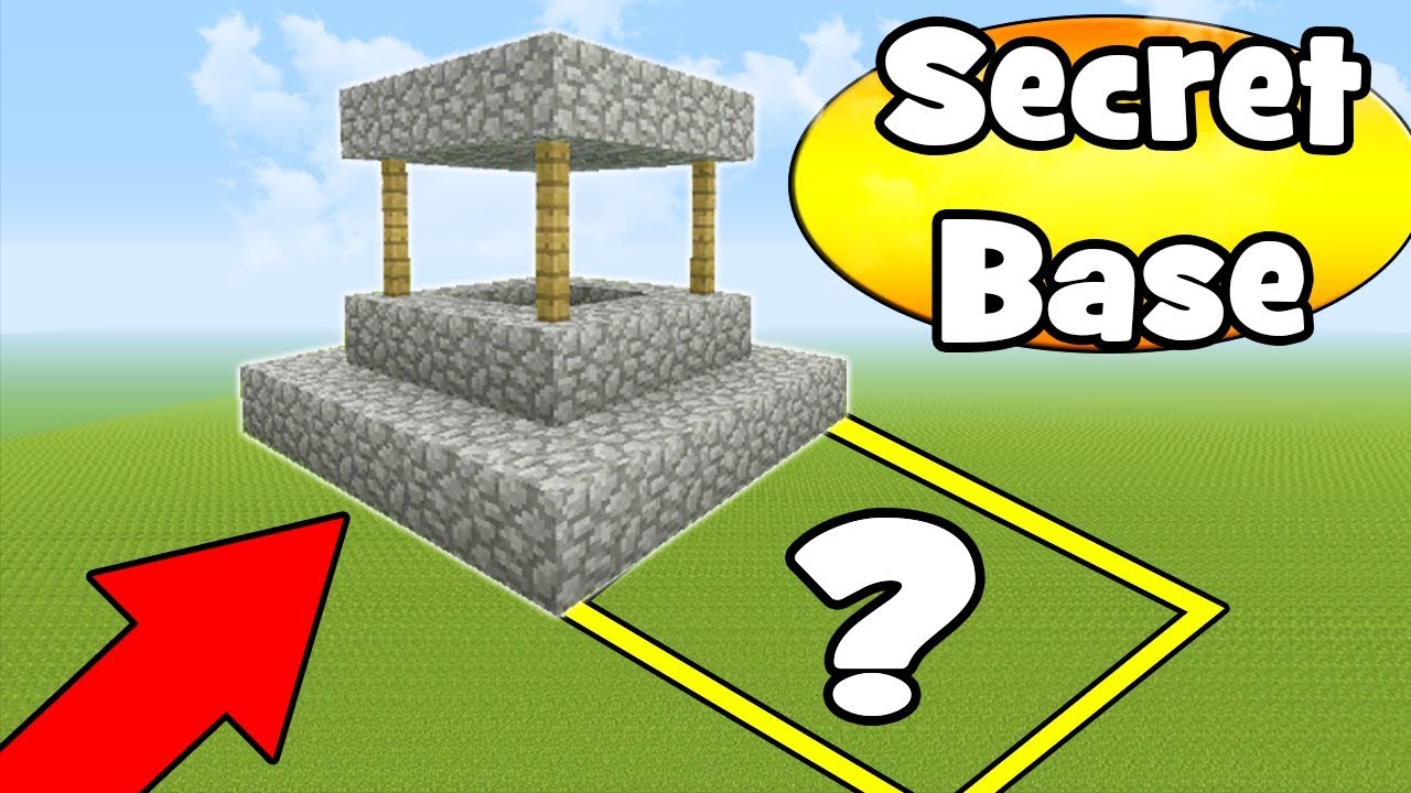 Minecraft videos how to make a secret base