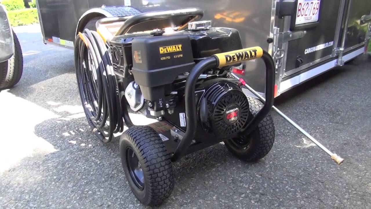 dewalt 3400 pressure washer manual