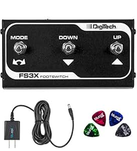 digitech fs3x 3 button footswitch manual