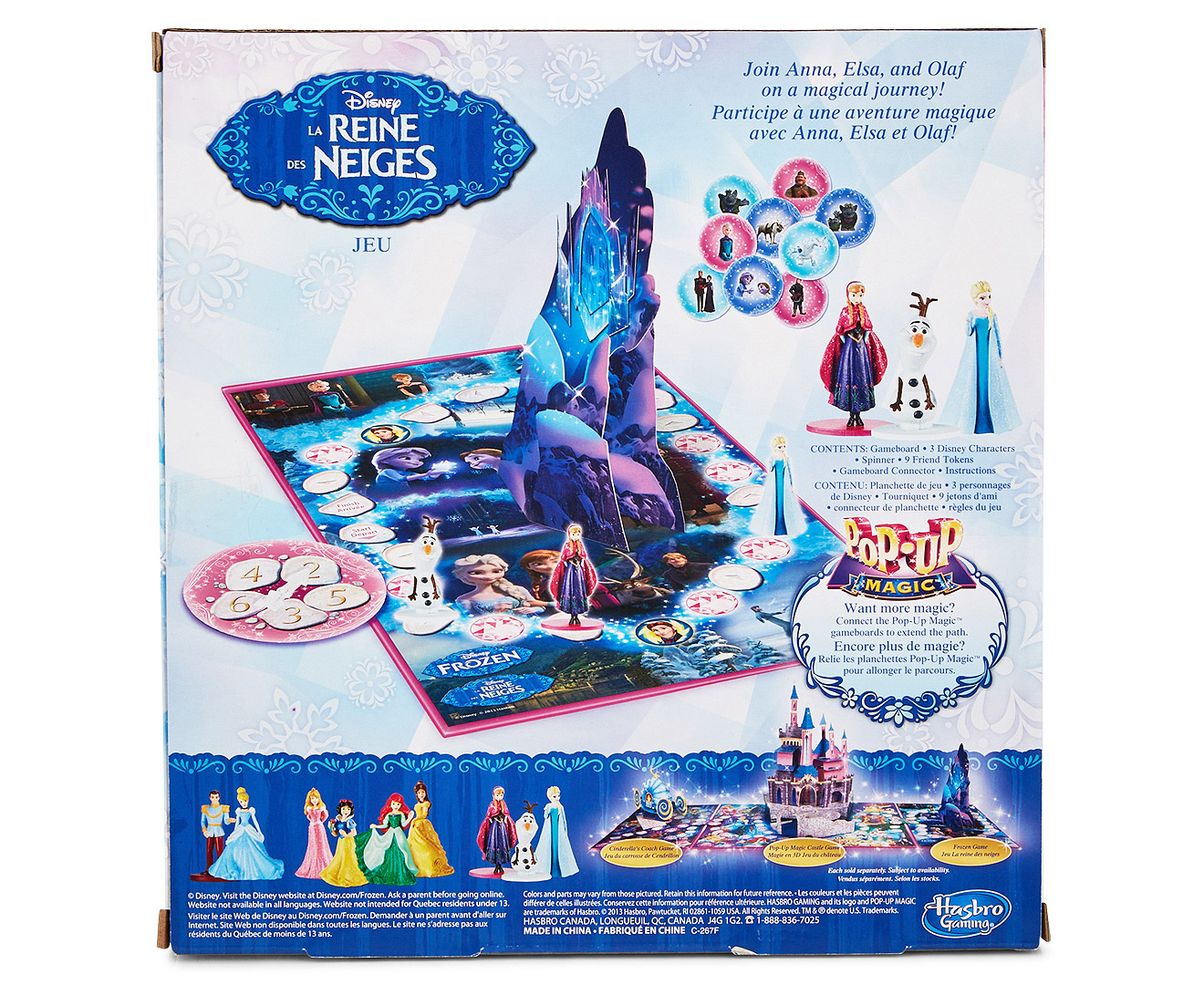 disney princess board game instructions