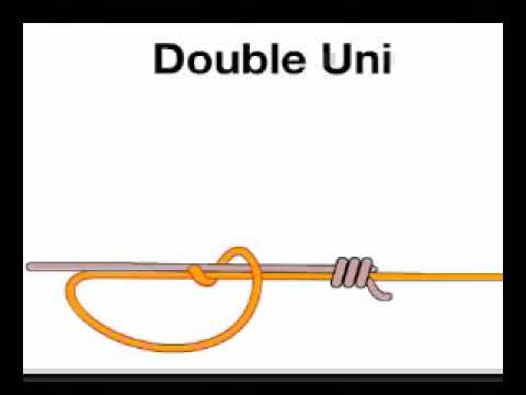 Double uni knot instructions