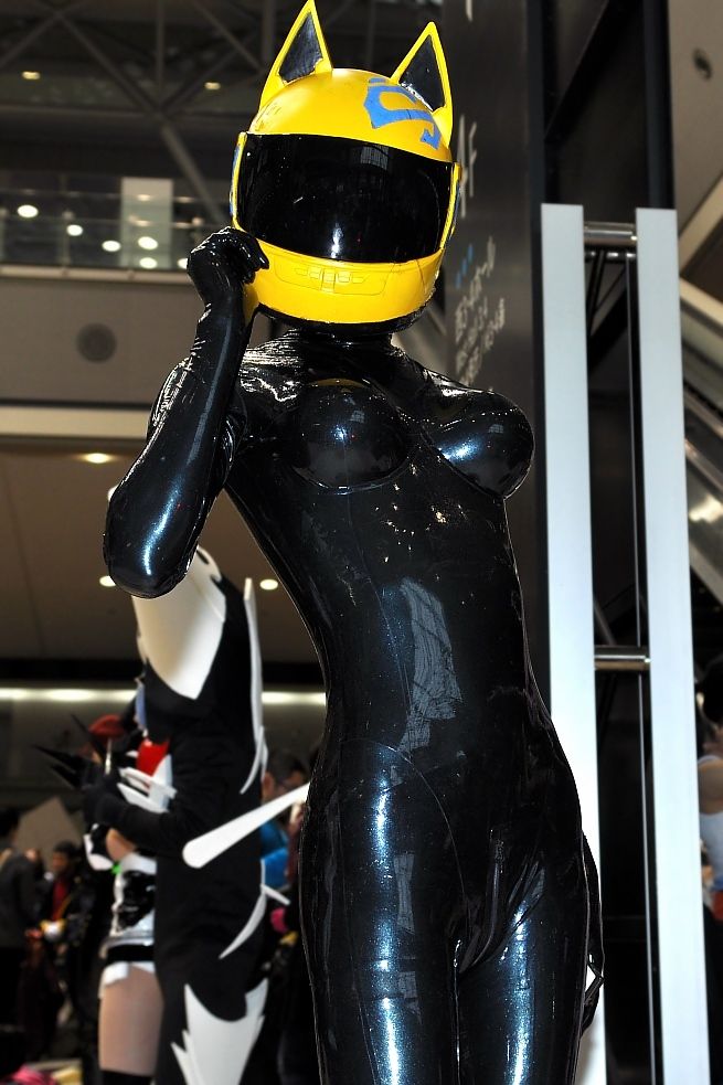 Durarara celty cosplay how to make suit