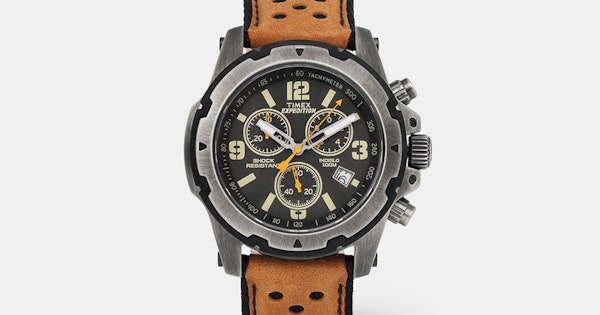 timex expedition chronograph watch instructions