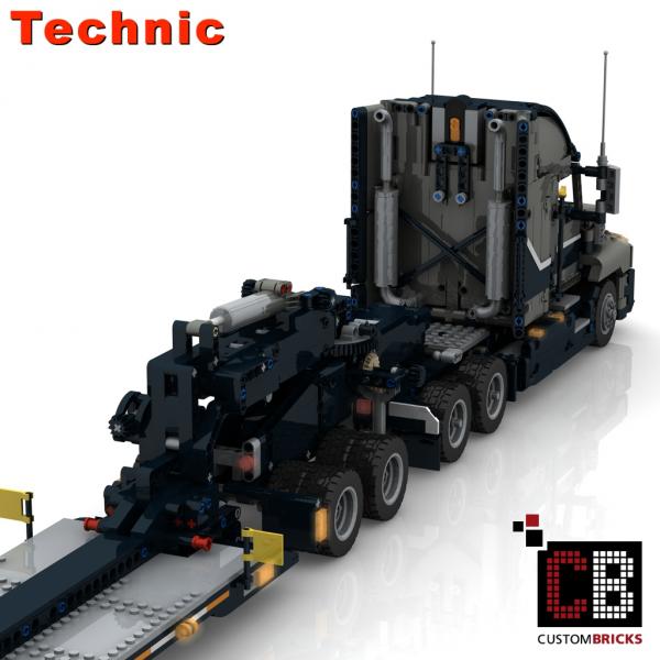 lego technic mack truck instructions