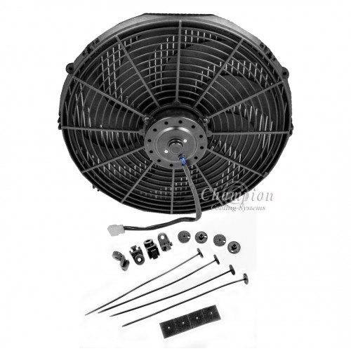 Electric fan mounting kit instructions