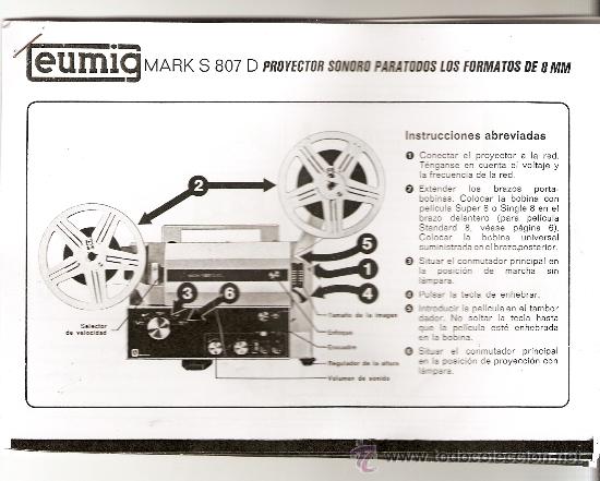 eumig mark s 706 manual english