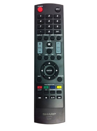 sharp tv remote control manual