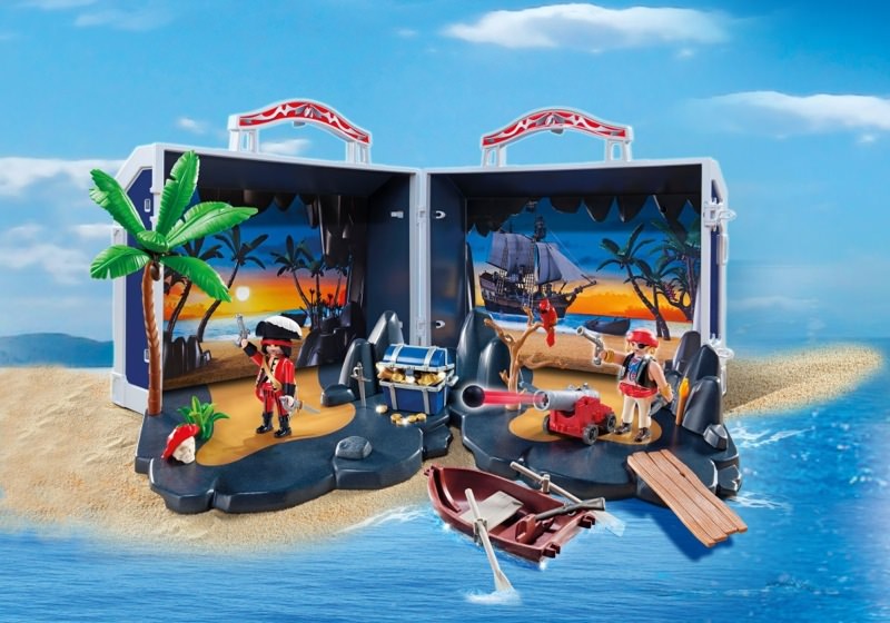 playmobil treasure chest instructions