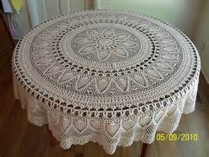 Crochet tablecloth patterns instructions