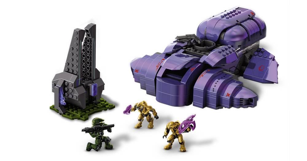 halo mega bloks wraith instructions