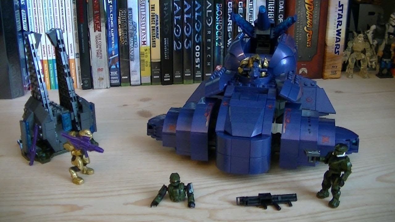 halo mega bloks wraith instructions