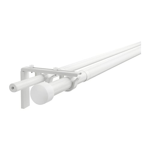 ikea racka curtain rod instructions