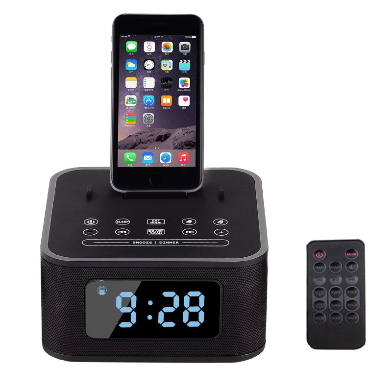 insystem clock radio dock manual