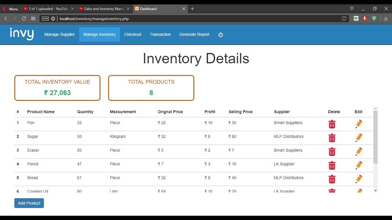 Inventory management database design pdf