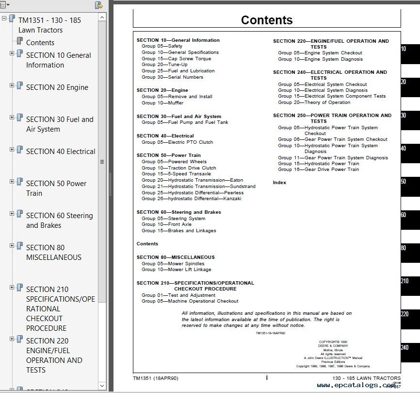 John deere 175 hydro manual