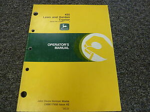 john deere 26g user manual