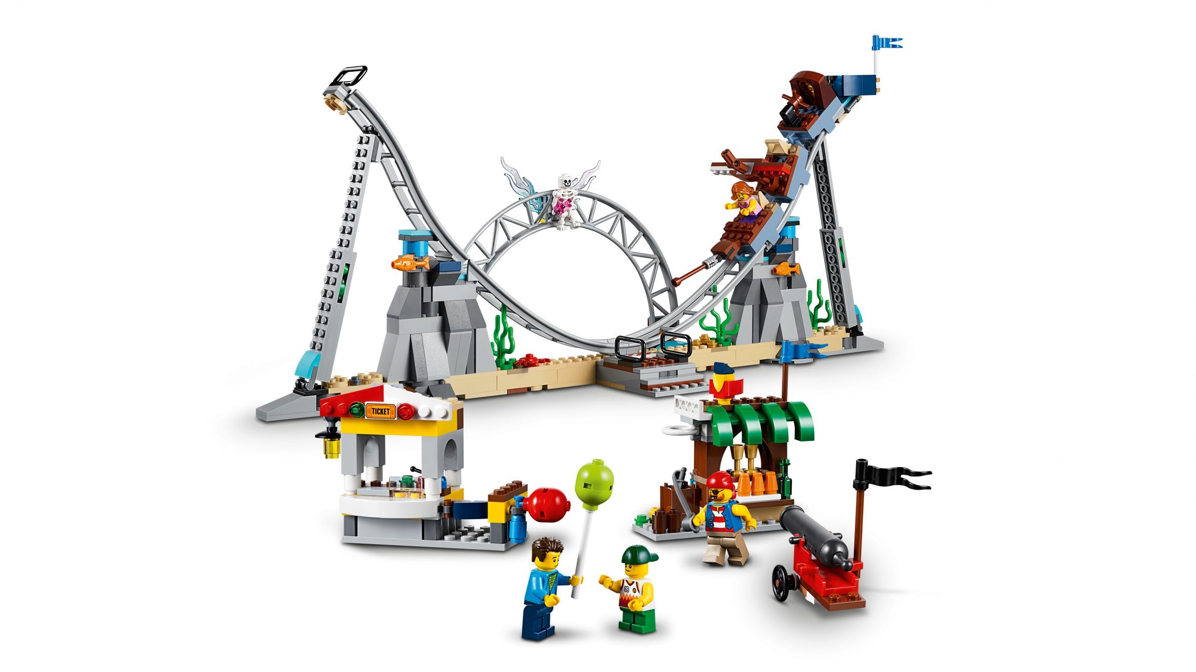 lego roller coaster building instructions