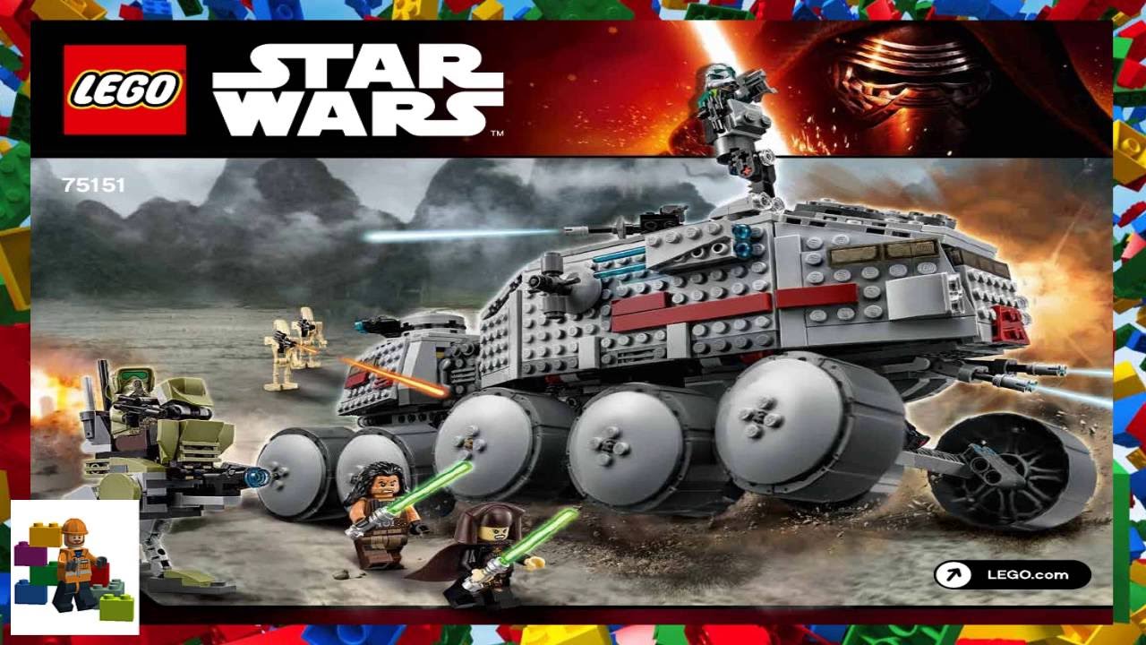 lego star wars tank instructions